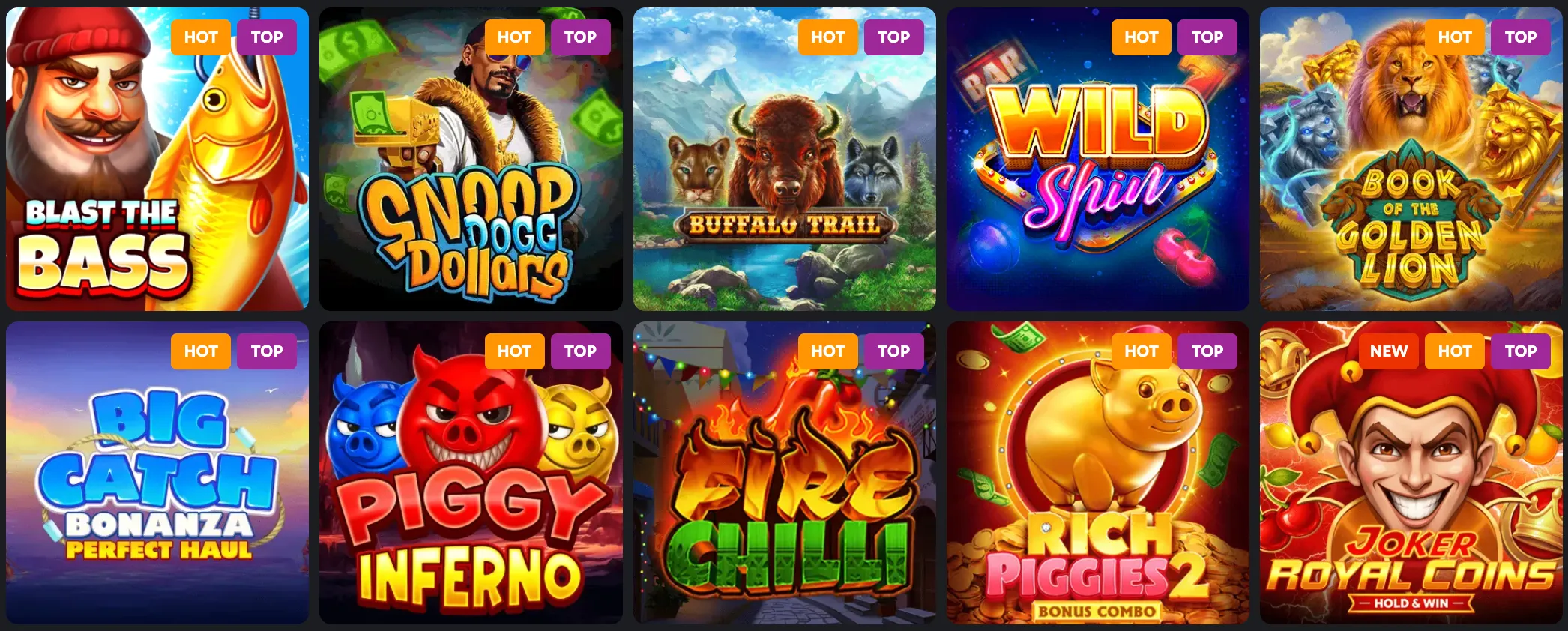 Slots at 1Red Casino